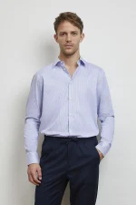 CAMICIA SOL'S NEOBLU BAPTISTE MEN (Blu rigato)