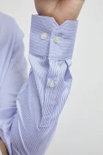 CAMICIA SOL'S NEOBLU BAPTISTE MEN (Blu rigato) - immagine 6