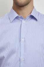 CAMICIA SOL'S NEOBLU BAPTISTE MEN (Blu rigato) - immagine 7