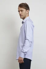 CAMICIA SOL'S NEOBLU BAPTISTE MEN (Blu rigato) - immagine 4