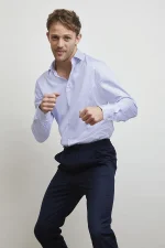 CAMICIA SOL'S NEOBLU BAPTISTE MEN (Blu rigato) - immagine 8