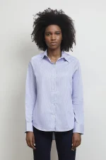 CAMICIA SOL'S NEOBLU BAPTISTE WOMEN (Blu rigato)
