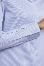 CAMICIA SOL'S NEOBLU BAPTISTE WOMEN (Blu rigato) - immagine 6