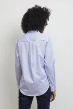 CAMICIA SOL'S NEOBLU BAPTISTE WOMEN (Blu rigato) - immagine 8