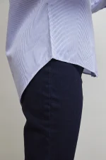 CAMICIA SOL'S NEOBLU BAPTISTE WOMEN (Blu rigato) - immagine 5