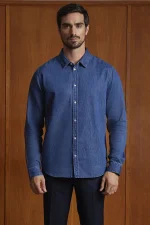CAMICIA SOL'S NEOBLU BENNETT UOMO