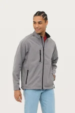 Giacca uomo softshell full zip Sol’s RELAX