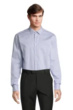 CAMICIA SOL'S NEOBLU BAPTISTE MEN (Blu rigato) - immagine 2